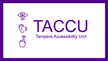 TACCU Tampere Accessibility Unit